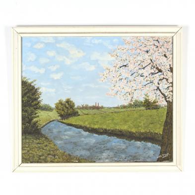 a-vintage-dutch-school-spring-landscape-painting