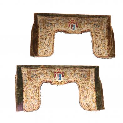 pair-of-antique-coats-of-arms-valances