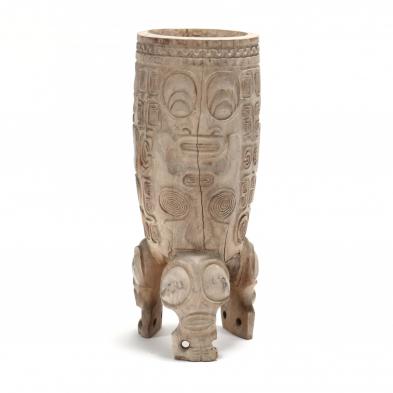 pacific-northwest-carved-wood-mortar