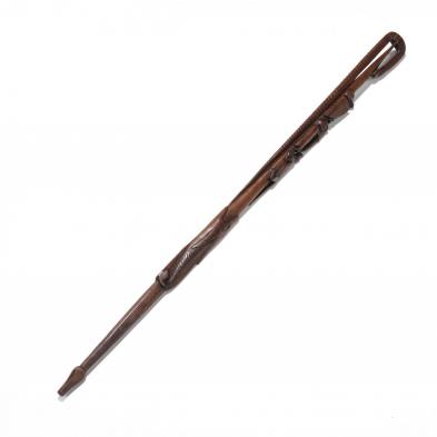 antique-pacific-northwest-coast-carved-walking-stick