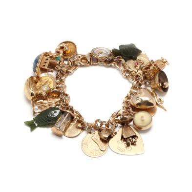 14kt-gold-charm-bracelet