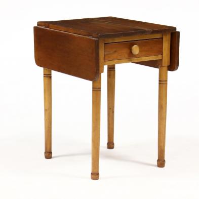 american-sheraton-one-drawer-drop-side-table