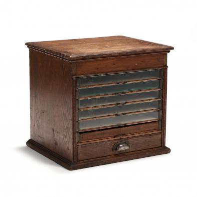 antique-pine-collector-s-cabinet