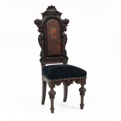italian-renaissance-carved-hall-chair