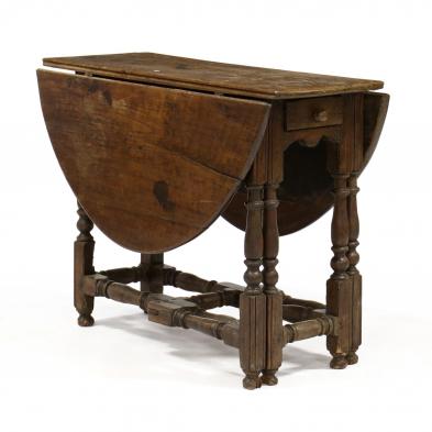 william-and-mary-oak-gateleg-table