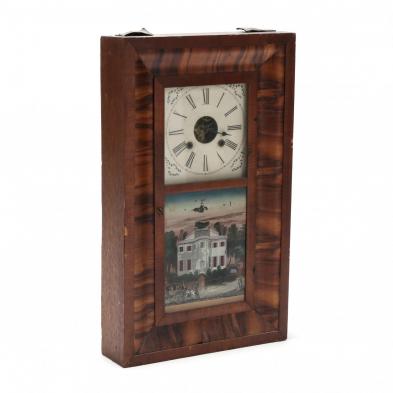 american-ogee-eglomise-mantel-clock