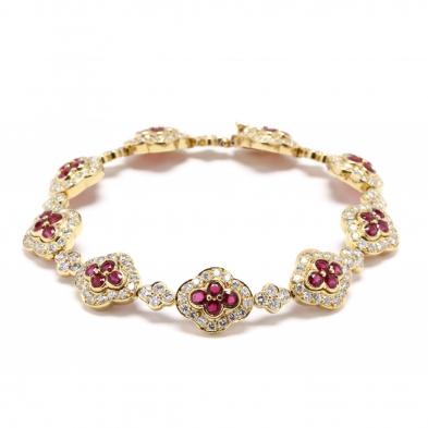 gold-diamond-and-ruby-bracelet