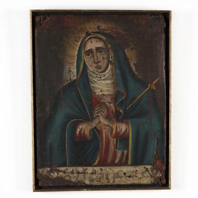 a-spanish-colonial-school-painting-of-our-lady-of-sorrows