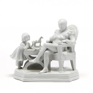 i-chut-papa-dort-i-scheibe-alsbach-porcelain-figurine