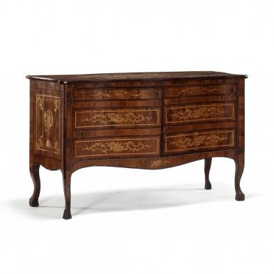 dutch-marquetry-inlaid-serpentine-front-commode