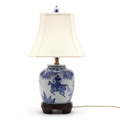 contemporary-chinese-porcelain-ginger-jar-table-lamp