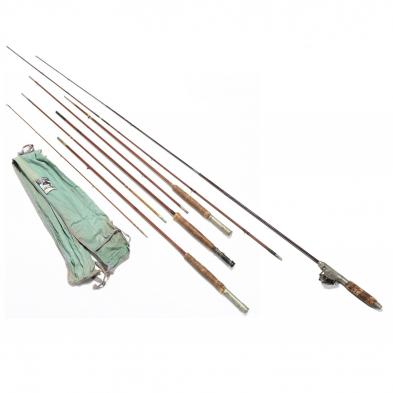 four-vintage-bamboo-fly-rods