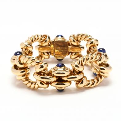 18kt-gold-and-sapphire-bracelet-italy