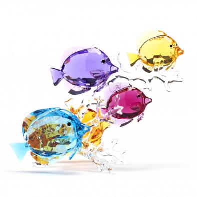 swarovski-rainbow-fish-family