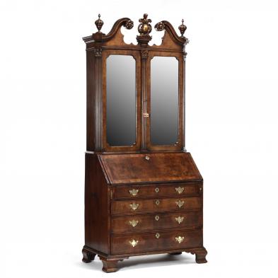 george-iii-inlaid-mahogany-secretary-bookcase