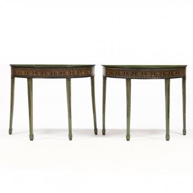 pair-of-adam-style-paint-decorated-console-tables