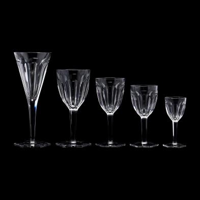 30-pieces-of-baccarat-malmaison-stemware