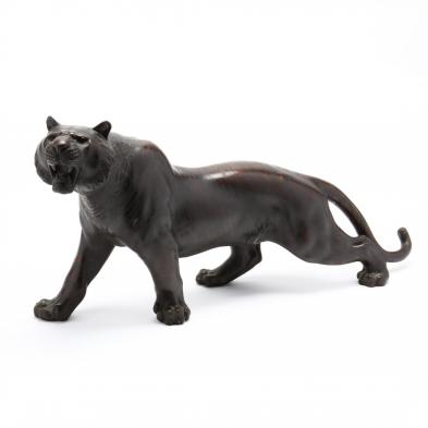 a-japanese-meiji-period-bronze-tiger-okimono