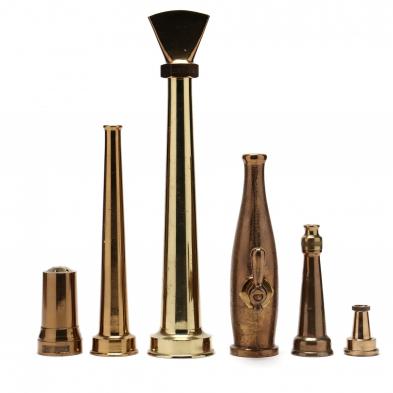 six-vintage-brass-nozzles