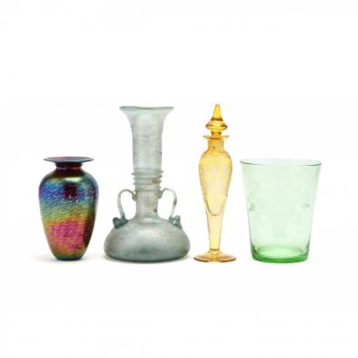 four-pieces-of-art-glass