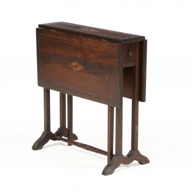 edwardian-inlaid-diminutive-drop-leaf-table