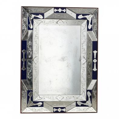 venetian-engraved-cobalt-decorated-mirror