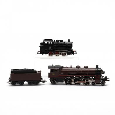 two-marklin-ho-scale-steam-locomotives