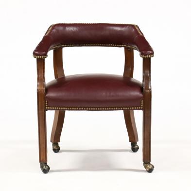 leather-barrel-back-arm-chair