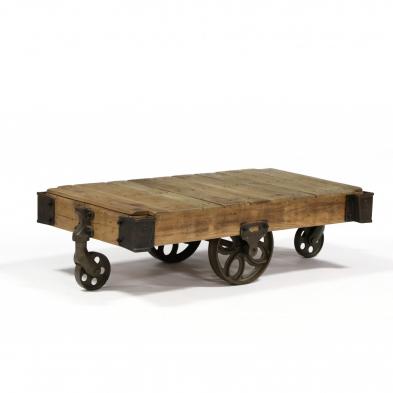 restored-factory-cart-coffee-table