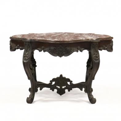 american-rococo-revival-marble-turtle-top-parlor-table