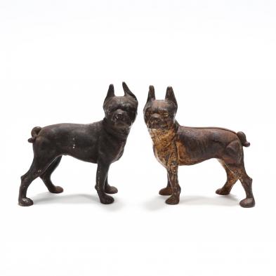 two-cast-iron-boston-terrier-doorstops