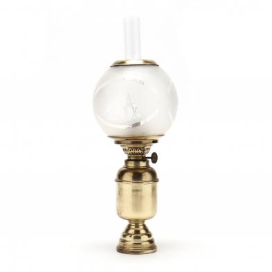 german-brass-oil-lamp