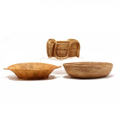three-contemporary-coiled-baskets