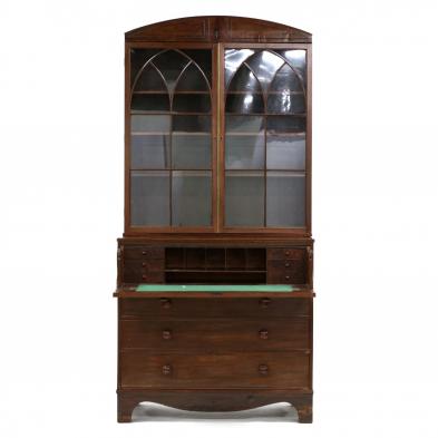 george-iii-mahogany-butler-s-secretary-bookcase