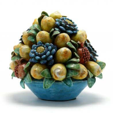italian-pottery-basket-of-fruit