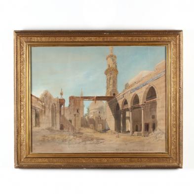 charles-vacher-british-1818-1883-i-cairo-i-mosque-ruins