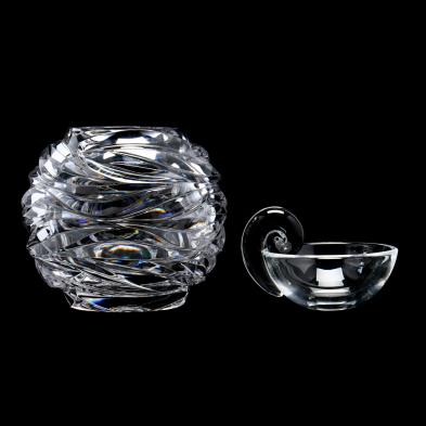 two-art-glass-accessories-steuben-and-tiffany-co