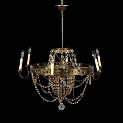 antique-drop-prism-chandelier