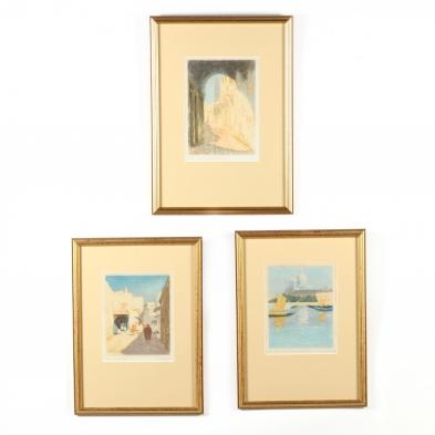 annie-l-simpson-british-late-19th-early-20th-c-three-views-of-tunisia-and-venice