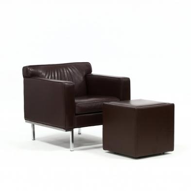design-within-reach-modernist-club-chair-and-ottoman