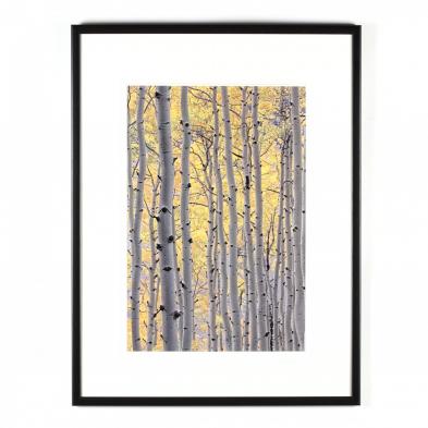 american-school-20th-century-fall-aspen-trees