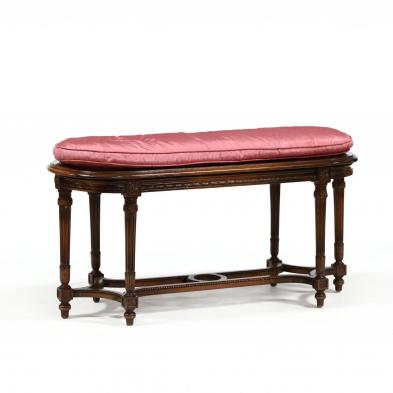 louis-xvi-style-carved-walnut-bench