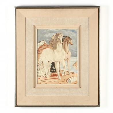 giorgio-de-chirico-italian-1888-1978-horses-by-the-shore