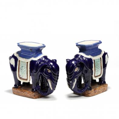 pair-of-chinese-cobalt-glazed-elephant-garden-stools