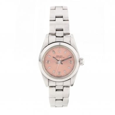 lady-s-stainless-steel-oyster-perpetual-watch-rolex
