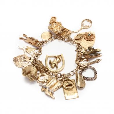 14kt-gold-charm-bracelet