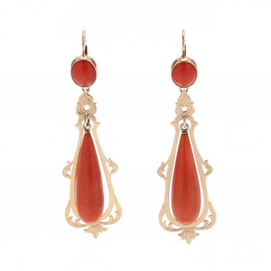 14kt-gold-and-coral-dangle-earrings