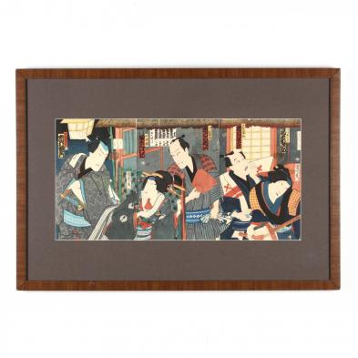 toyohara-kunichika-japanese-1835-1900-woodblock-print-triptych