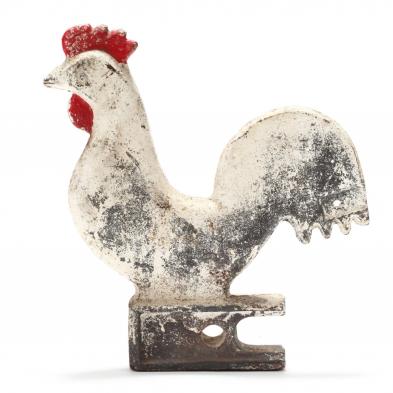 antique-figural-rooster-mill-weight