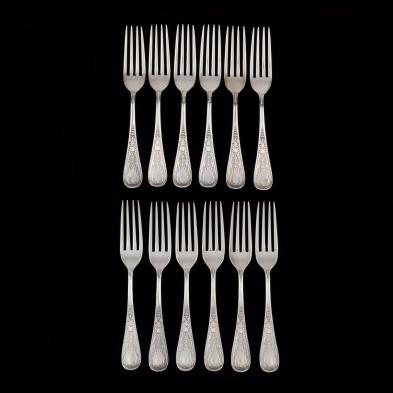 a-set-of-12-gorham-hindostanee-sterling-silver-forks